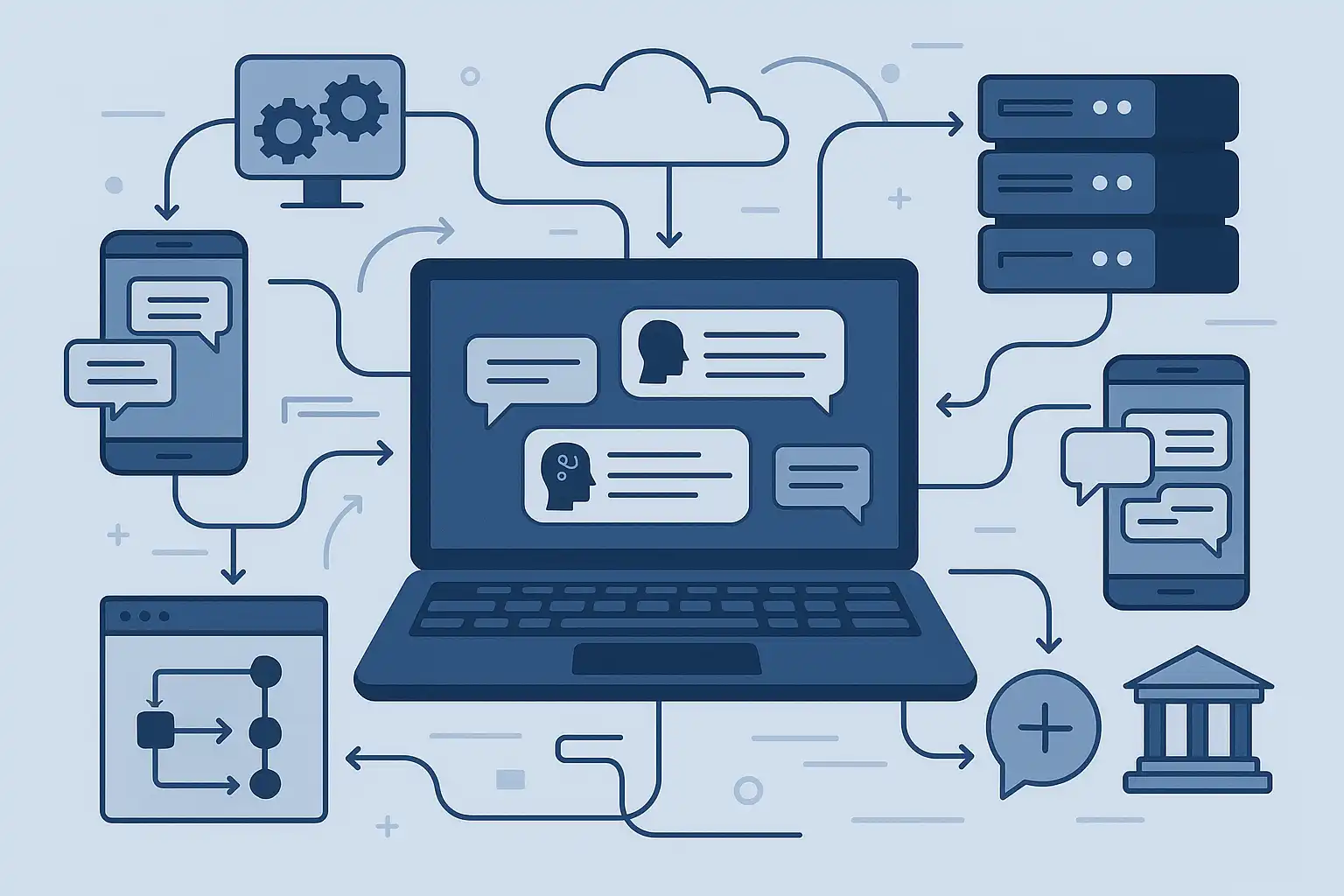 Which Natural Language Processing Service Provides a Platform for Conversational AI?